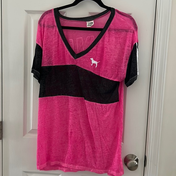 PINK Victoria's Secret Tops - VS PINK Sheer Legging Top